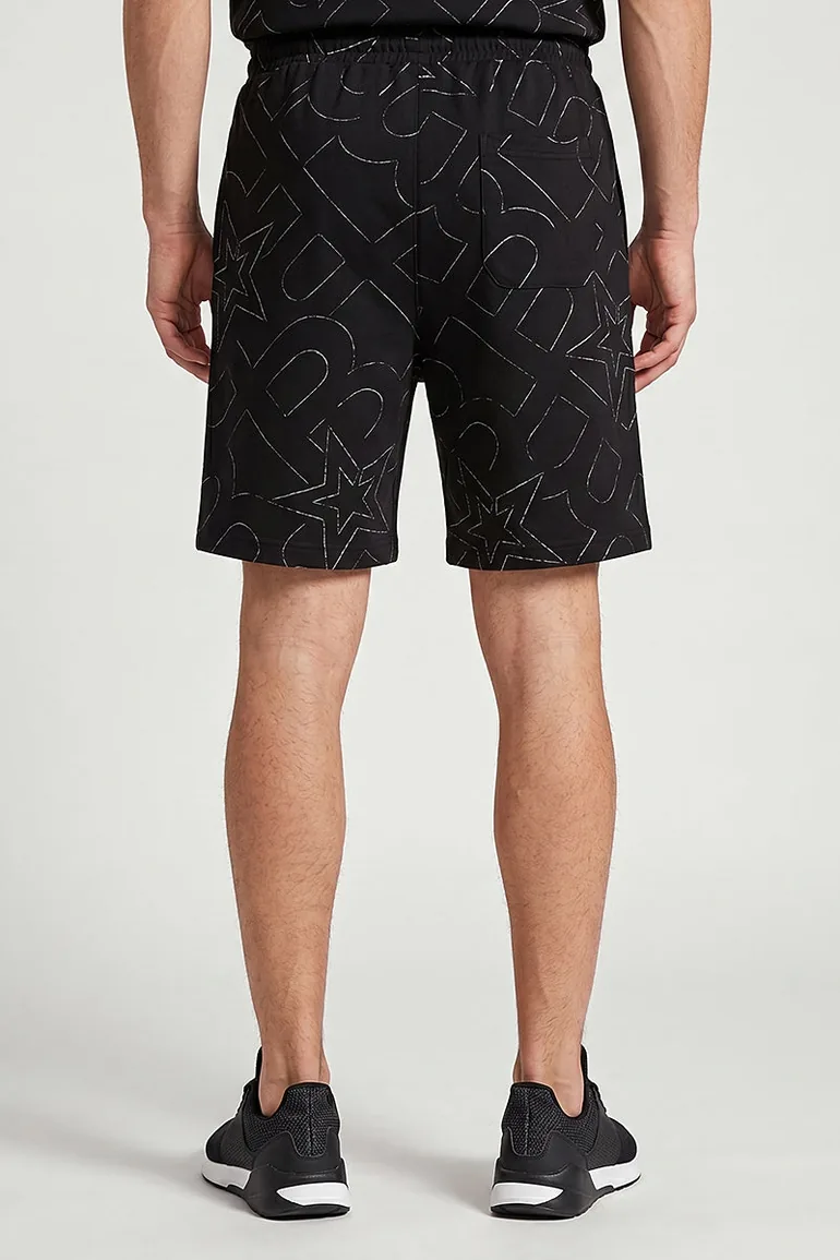 Printed Drawstring Shorts - 2