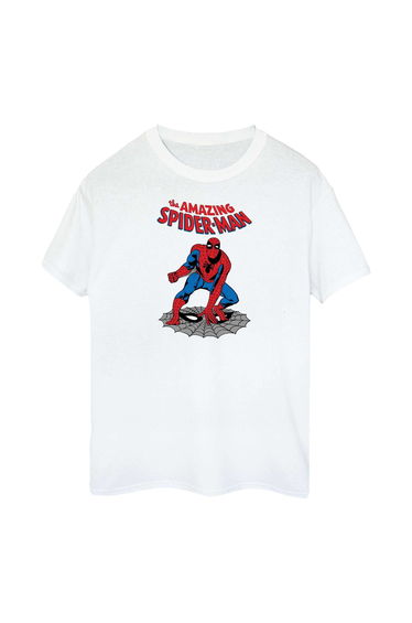 The Amazing Spider-Man Boys Cotton T-Shirt - White