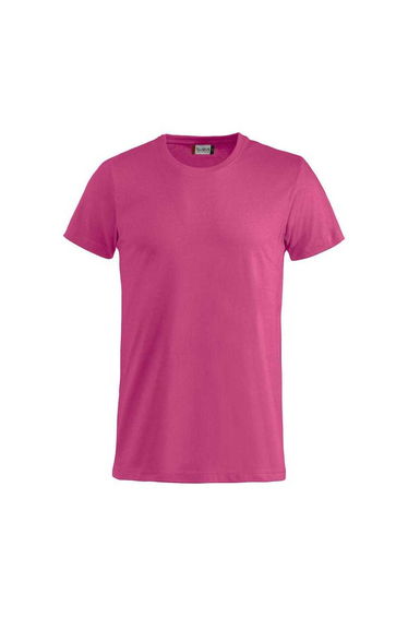 Clique Mens Basic T-Shirt - Bright Cerise