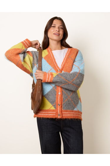 Colour Block Cardigan product thumbnail 3
