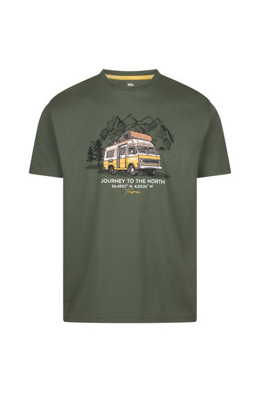 Trespass Mens Tokso T-Shirt - Green Willow