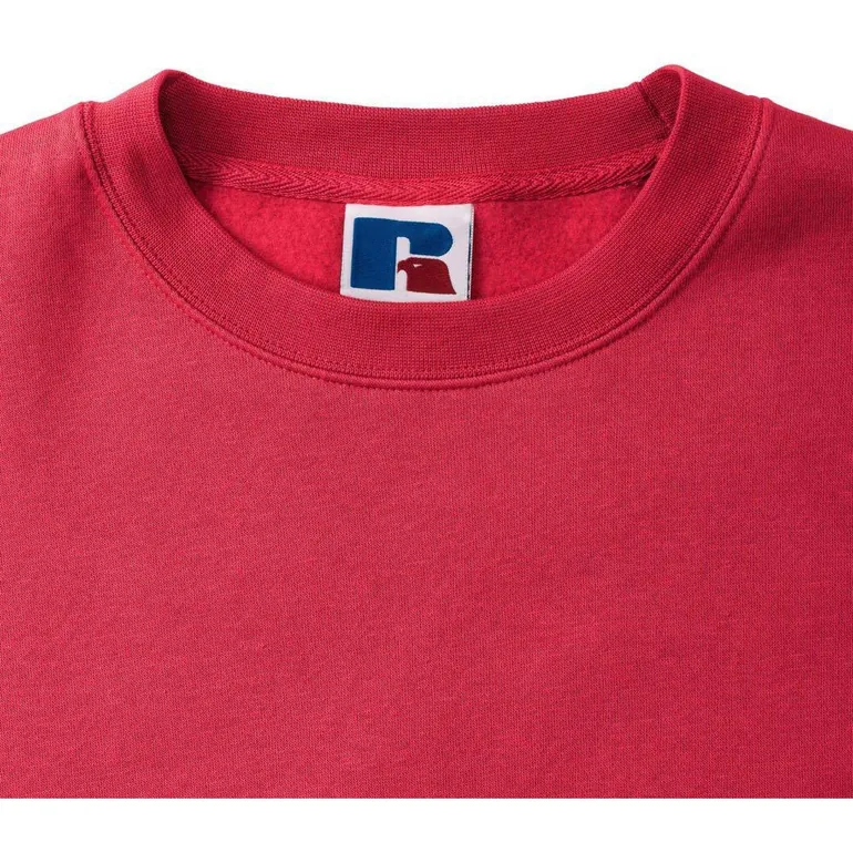 Russell Mens Authentic Sweatshirt (Slimmer Cut) - Classic Red - 3