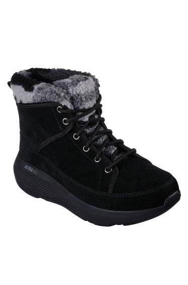 Skechers Womens/Ladies OTG Elevate High Top Trainers - Black/Grey