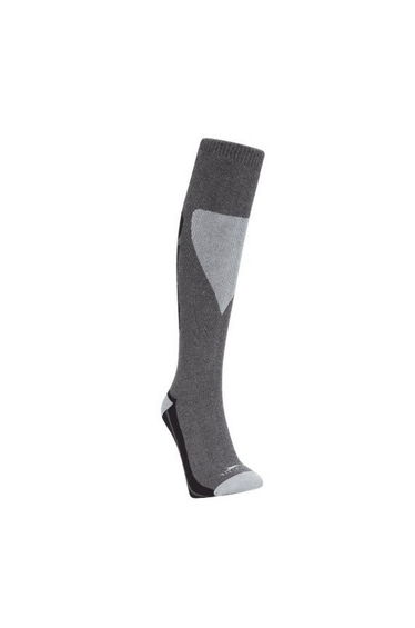 Trespass Mens Hack Ski Tube Socks - Carbon Melange