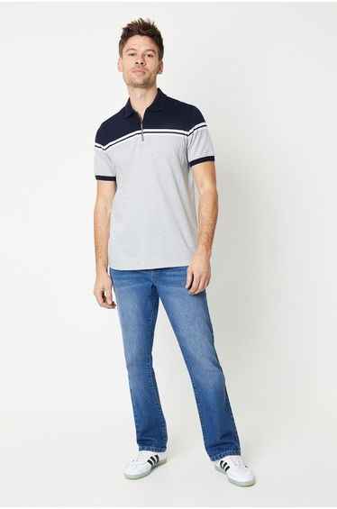 Mid Wash Bootcut Jeans