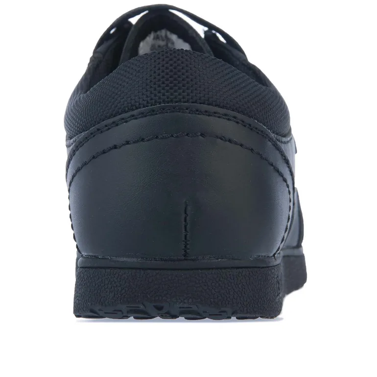 Boy's Deakins Childrens Wasp Back to School Shoe in Black - 5