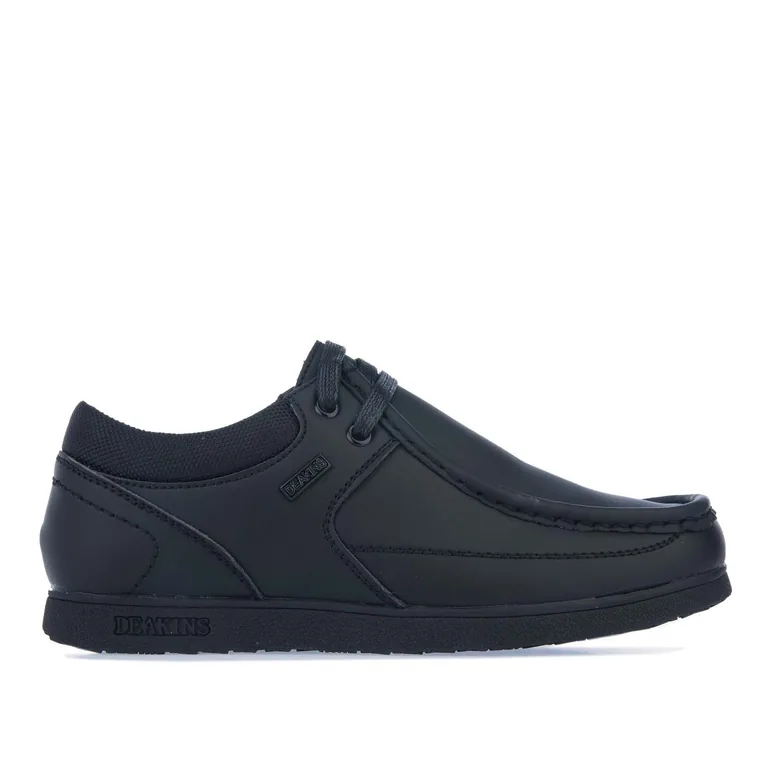 Boy's Deakins Childrens Wasp Back to School Shoe in Black