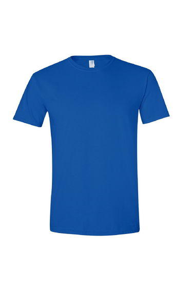 Gildan Mens Short Sleeve Soft-Style T-Shirt - Royal