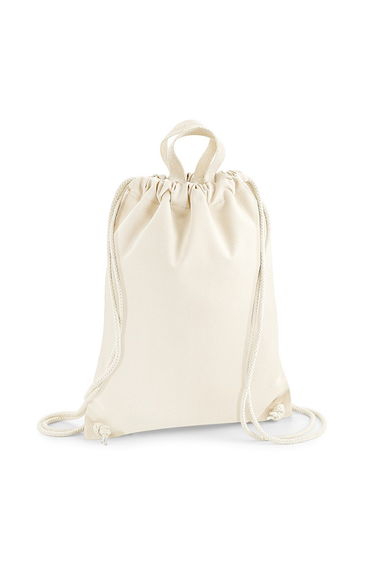 Westford Mill Ladies/Womens Nautical Gymsac - Natural