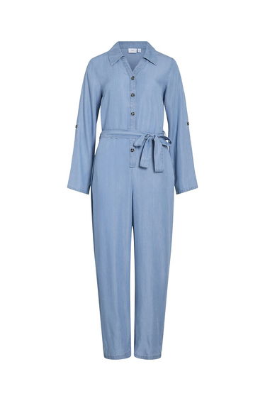 Long Jumpsuit in Denim