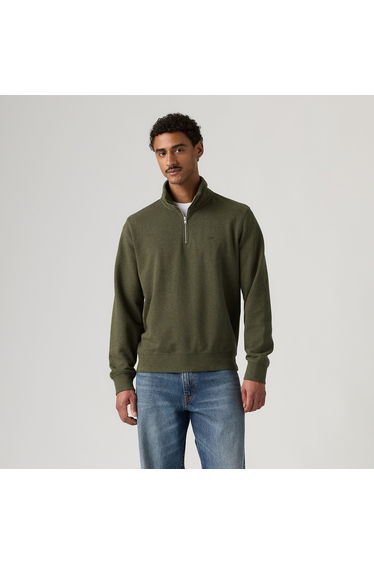 Half Zip Sweatshirt