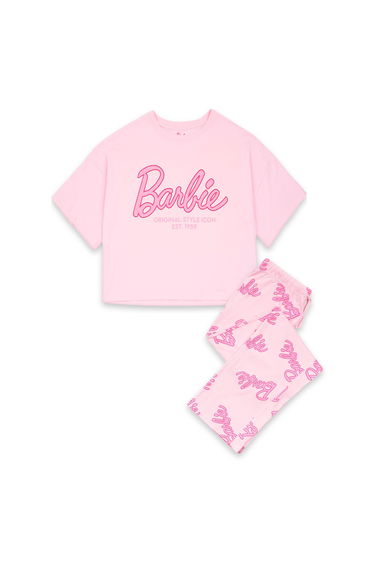 Barbie Womens/Ladies Logo Pyjama Set