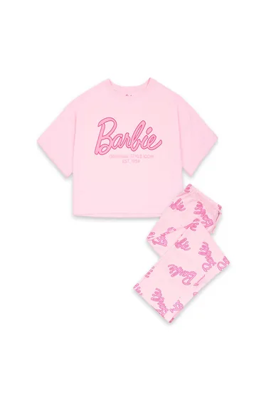 Barbie Womens/Ladies Logo Pyjama Set