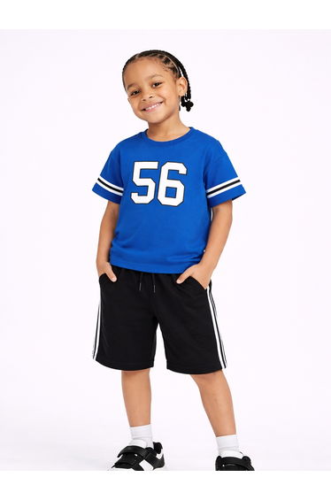 Boys California 56 Jersey Print T-Shirt and Shorts Set