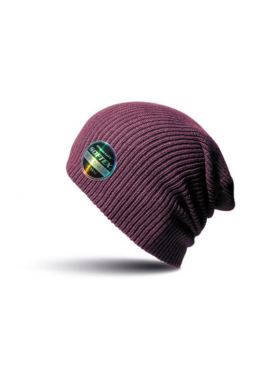 Result Winter Essentials Core Softex Beanie Hat - Burgundy
