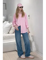 STRIPED OVERSIZE SHIRT