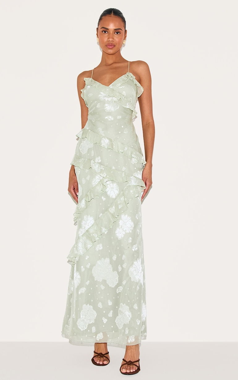 green emerald velvet dress Sadee Maxi Dress | Sage | Womens