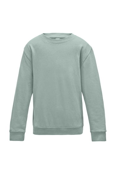 AWDis Just Hoods Childrens/Kids Sweatshirt - Dusty Green