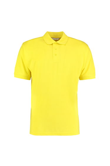 Kustom Kit Mens Klassic Superwash Short Sleeve Polo Shirt - Canary