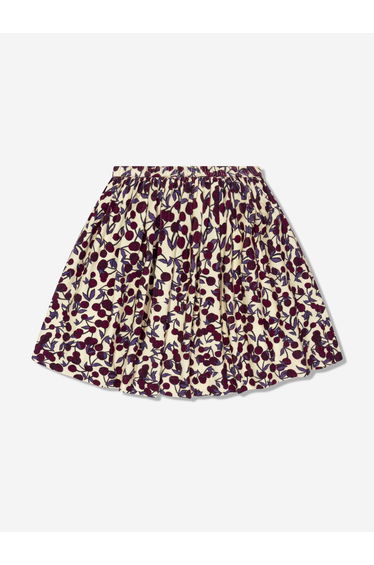 Girls Suzon Cotton Skirt in Multicolour