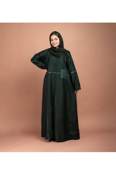 Modern Emirati Abstract Abaya