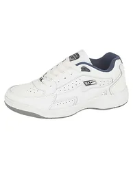 Dek Mens Orleans Fuller Fitting Trainers - White - 1