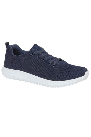 Dek Unisex Adults Freeway Memory Foam Trainer - Navy
