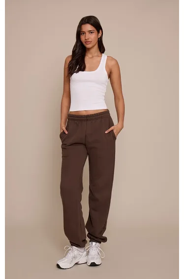 Tall Espresso Marl Cuffed Sweatpants