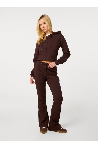 Pin Tuck Jersey Flares