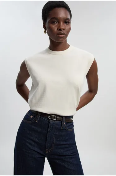 Viscose Blend Knit Top