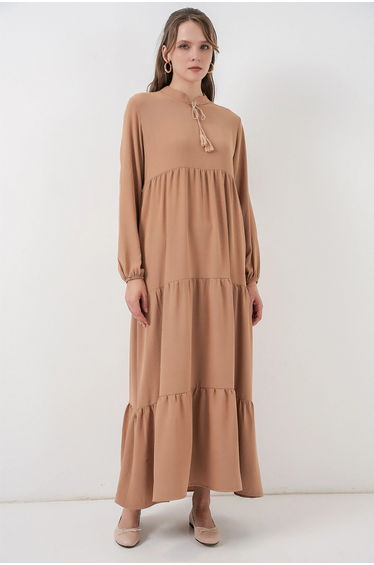 BDART Maxi Viscose Dress with Bow