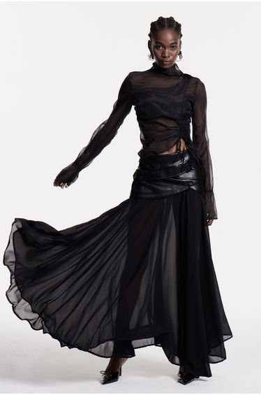 Christie Mesh Asymmetric Top