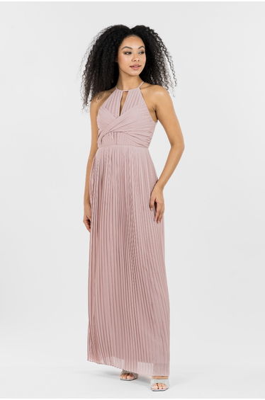TFNC Sidony Pale Mauve Maxi Dress