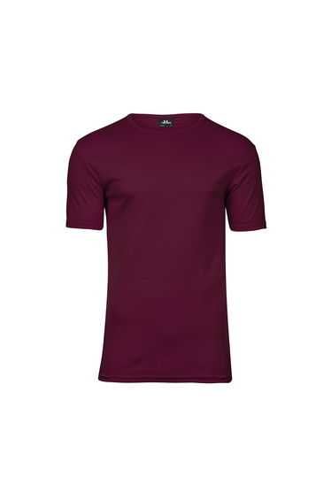 Tee Jays Mens Interlock T-Shirt - Wine
