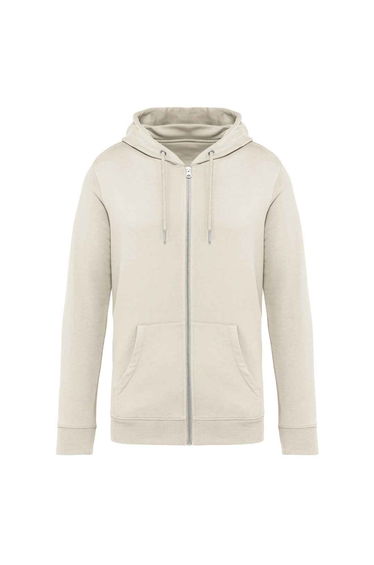 Native Spirit Unisex Adult Full Zip Hoodie - Ivory