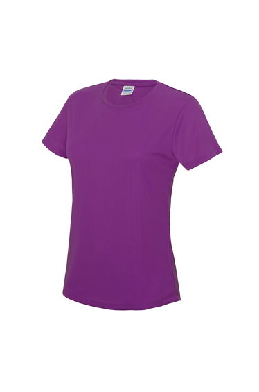 AWDis Just Cool Womens/Ladies Sports Plain T-Shirt - Magenta Magic