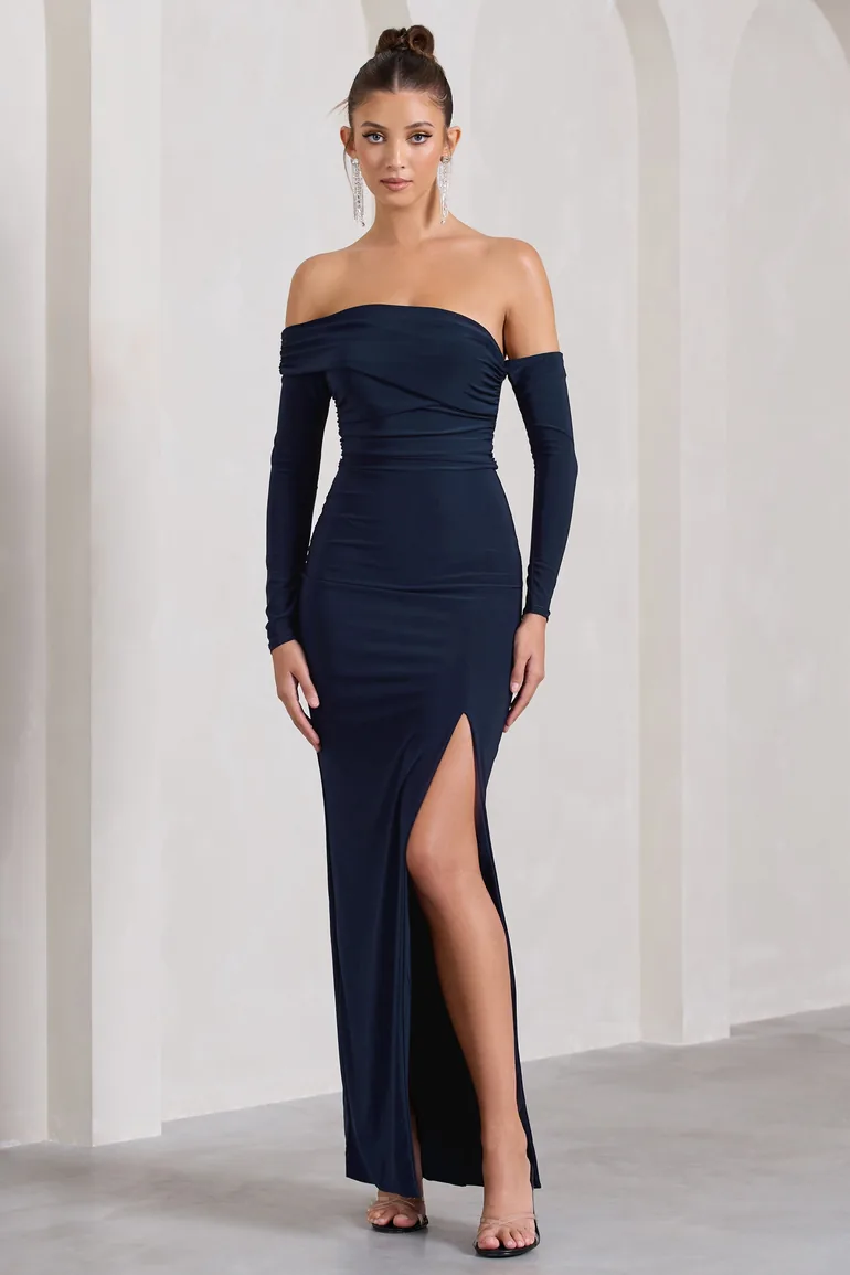 black fall maxi dress Maxi Dress in Black XXXL