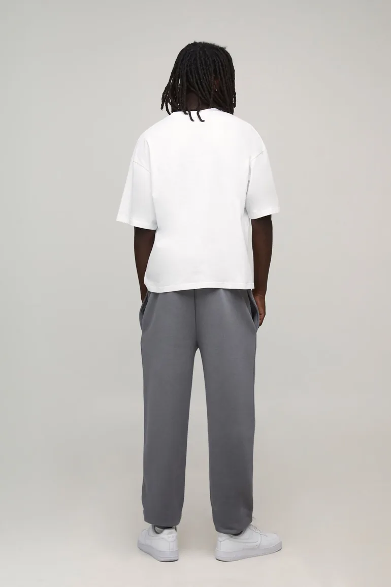 Basic Regular Fit Jogger - grey - 1