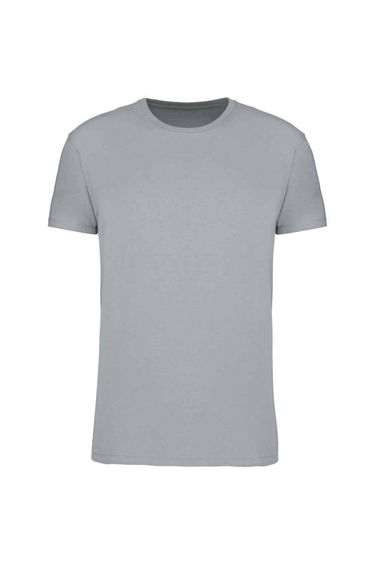 Kariban Mens BIO150IC Crew Neck T-Shirt - Snow Grey