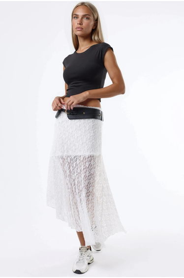BUSEM Cropped Modal Cotton Blend Sleeveless Top