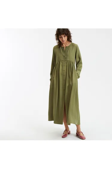 Signatures Suzie Maxi Dress with Long Sleeves