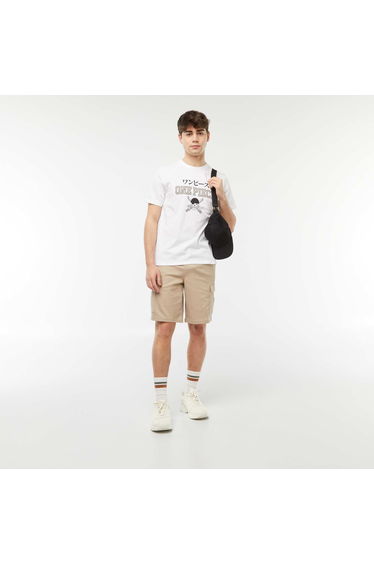 'One Piece' printed T-shirt WHITE