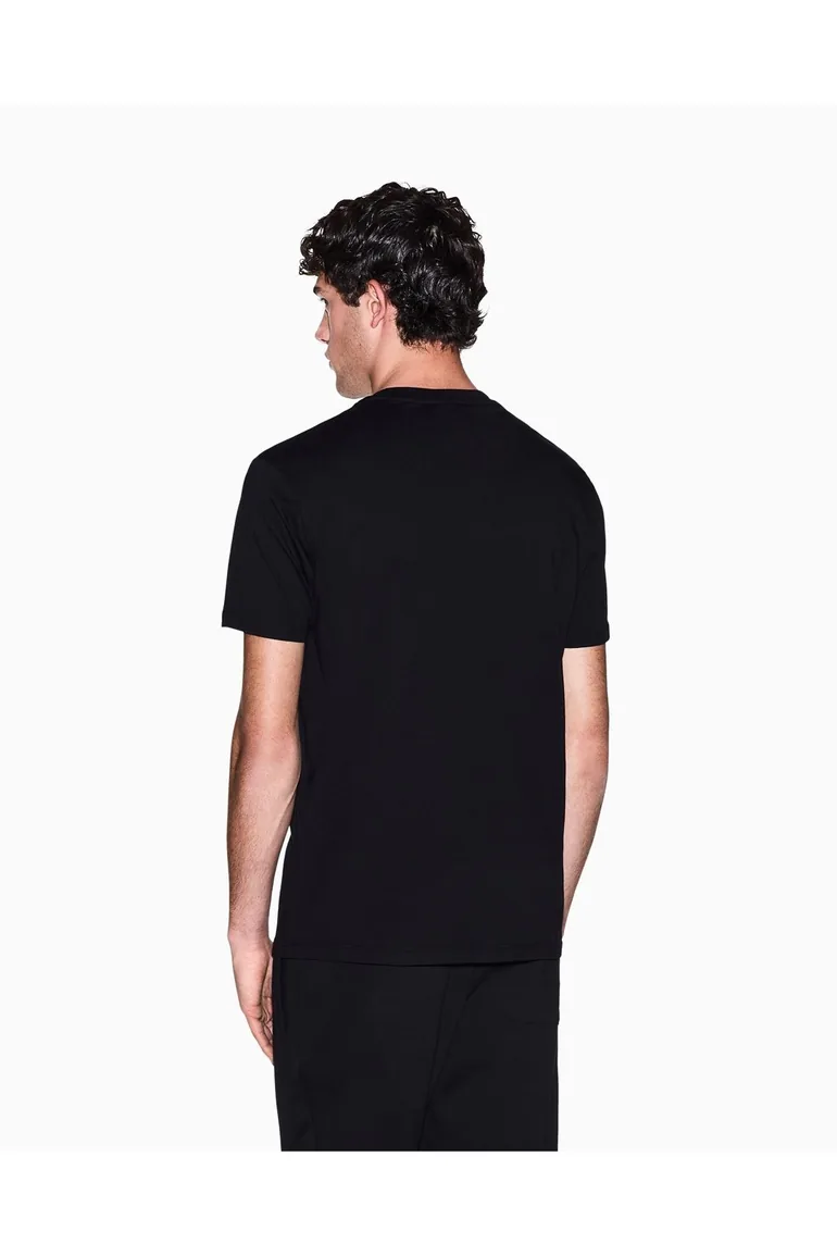 A|X Stretch Logo T Shirt Black - 1