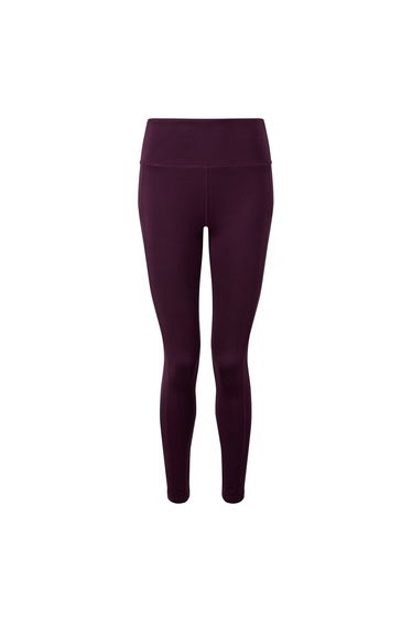 TriDri Womens/Ladies Performance Compression Leggings - Mulberry
