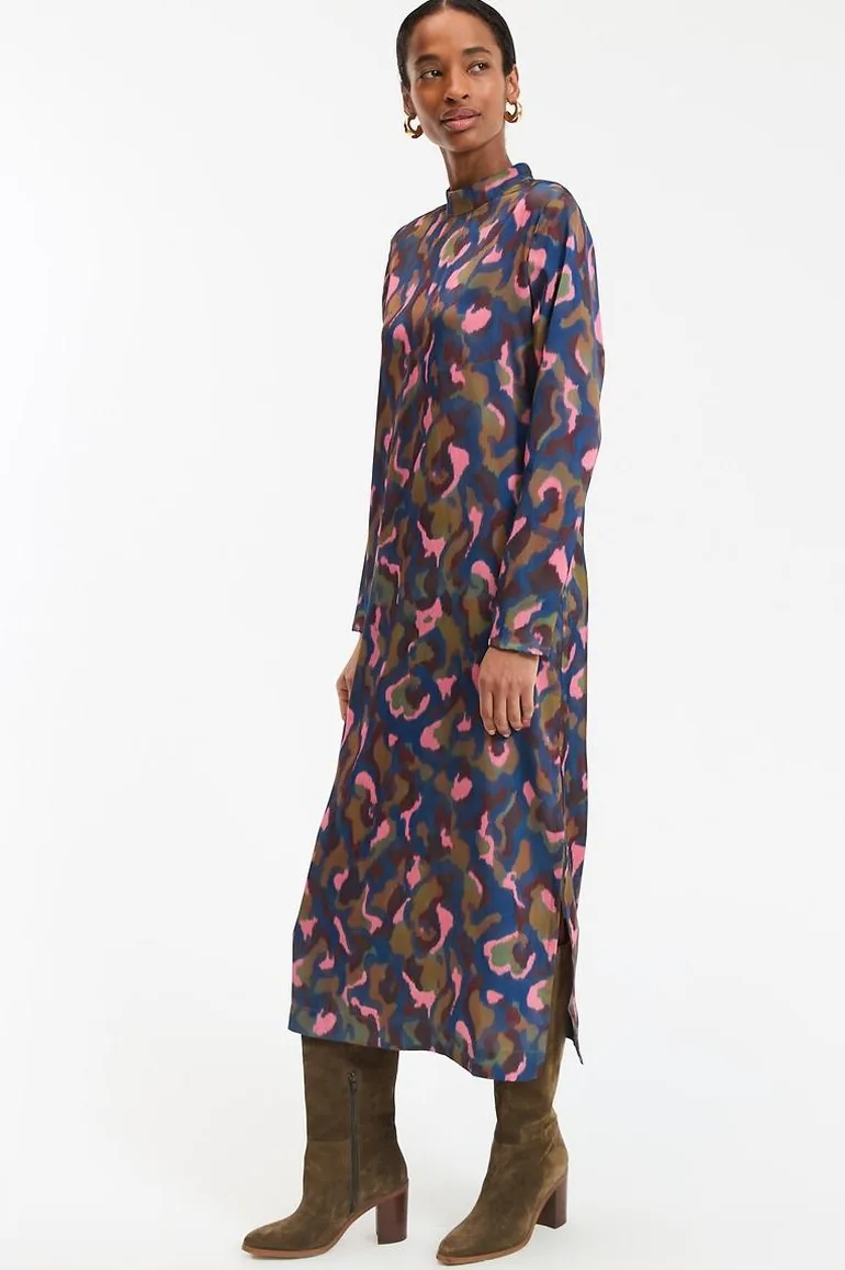 maxi shift dress with sleeves Short Sleeve Shift Maxi Dress