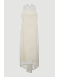 Digital Ophelia Organdie High Neck Maxi Dress - 3