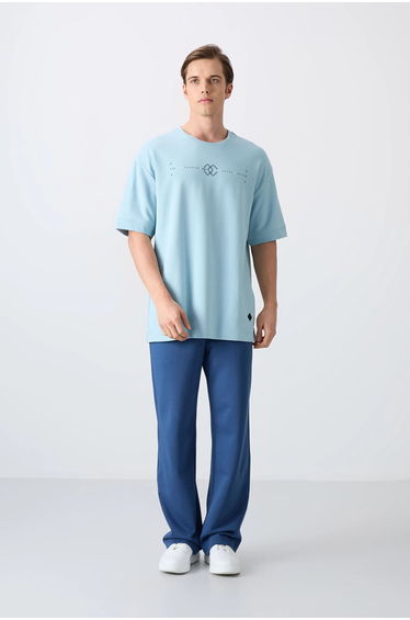 TOMMY Oversized Printed Crew Neck T-Shirt