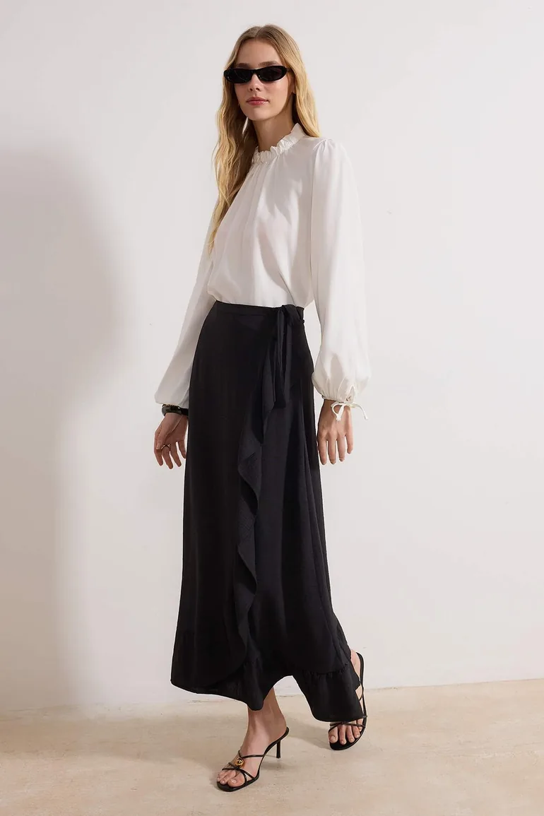 Skirt - Black - Maxi - 1