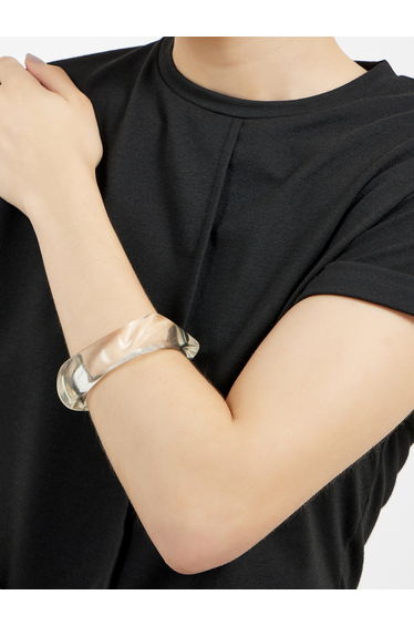 Transparent Chunky Bangle