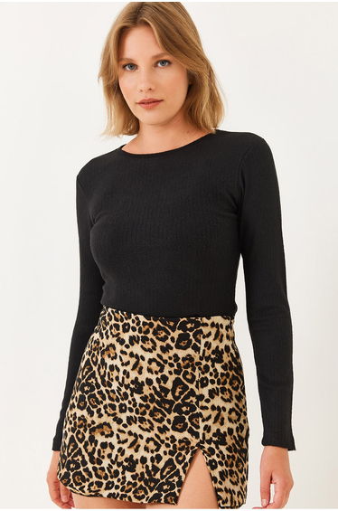 Women's Crew Neck Basic Top